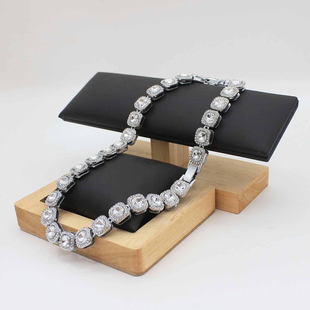 Silver Square Necklace Pendant